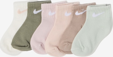 Nike Sportswear Sokken 'SWOOSH' in Beige: voorkant