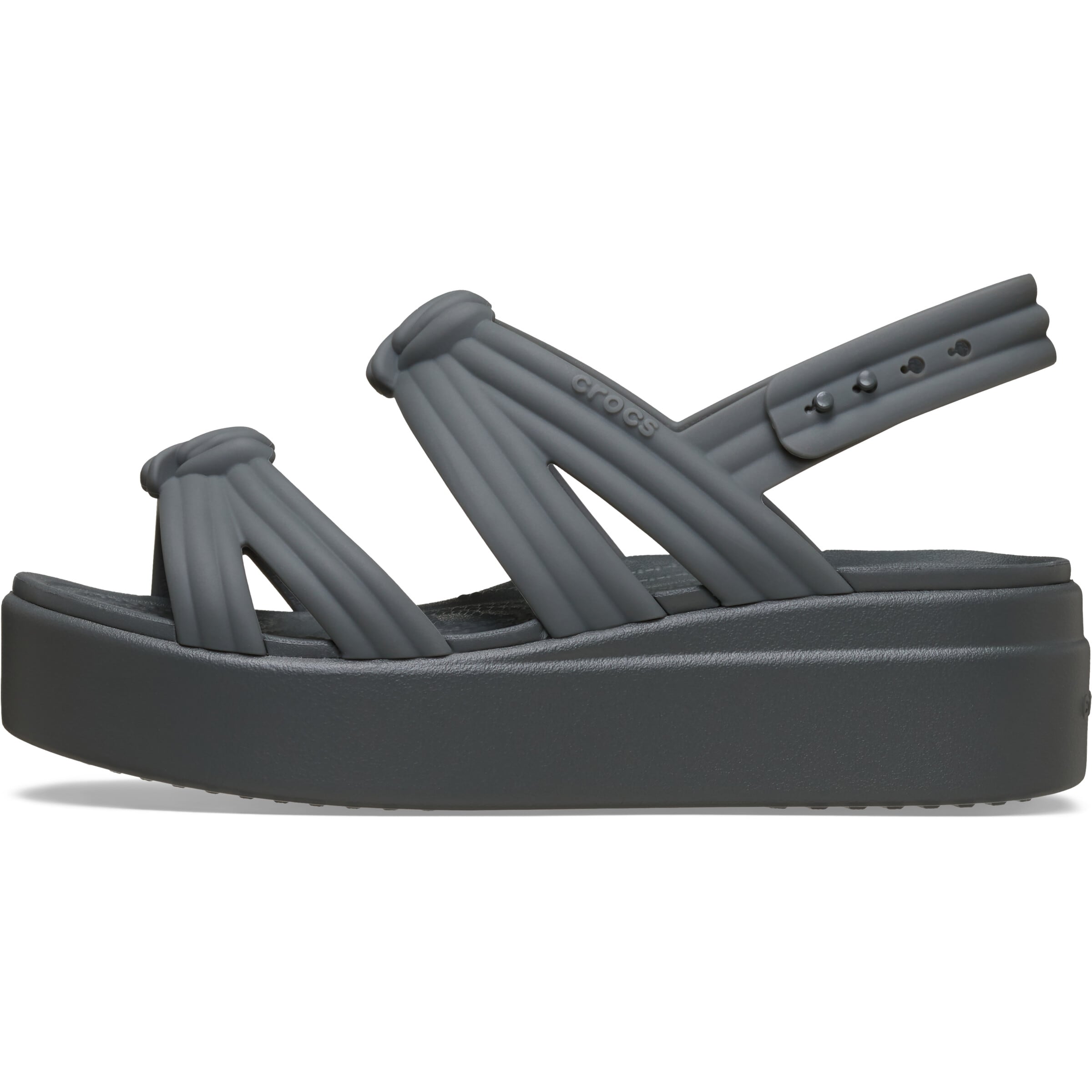 Sandales 'Brooklyn ' Crocs en gris : devant