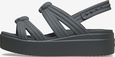 Crocs Sandale 'Brooklyn ' in 41-42 in basaltgrau, Produktansicht