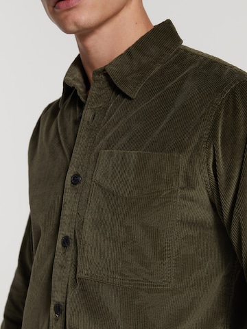 Shiwi Comfort Fit Hemd in Grün