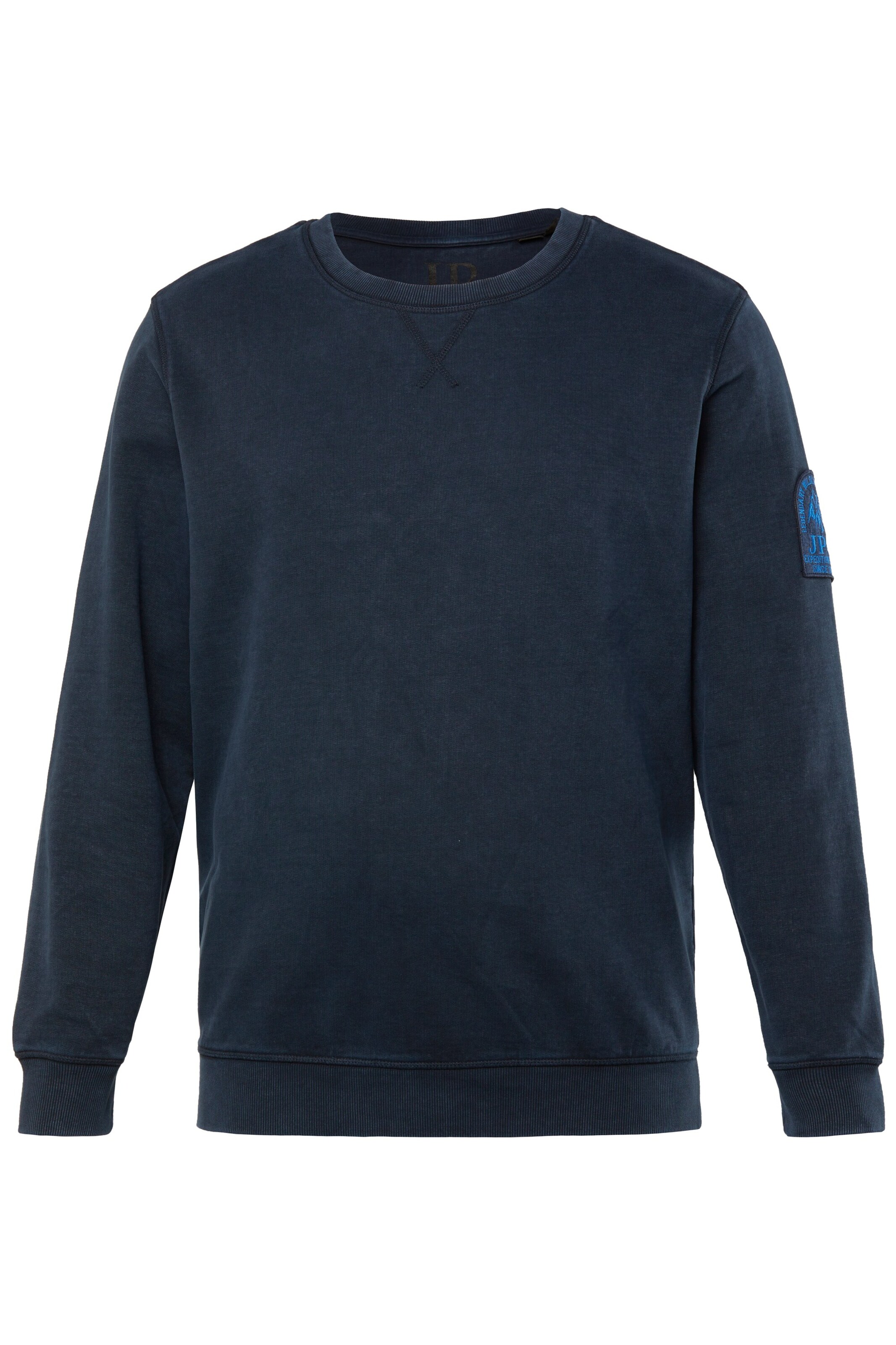 JP1880 Sweatshirt in Blauw: voorkant