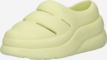 Scarpa slip-on 'Sport Yeah' di UGG in verde: frontale