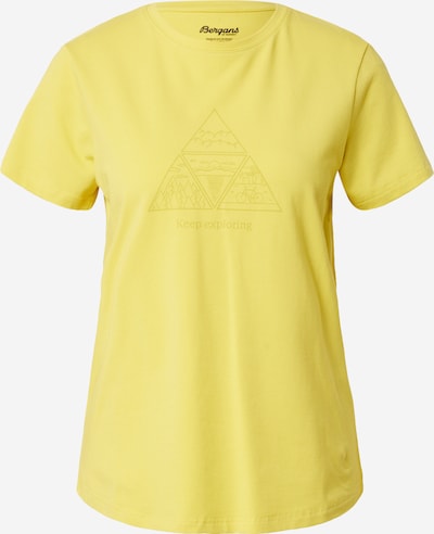 Bergans Camisa em limão / oliveira, Vista do produto