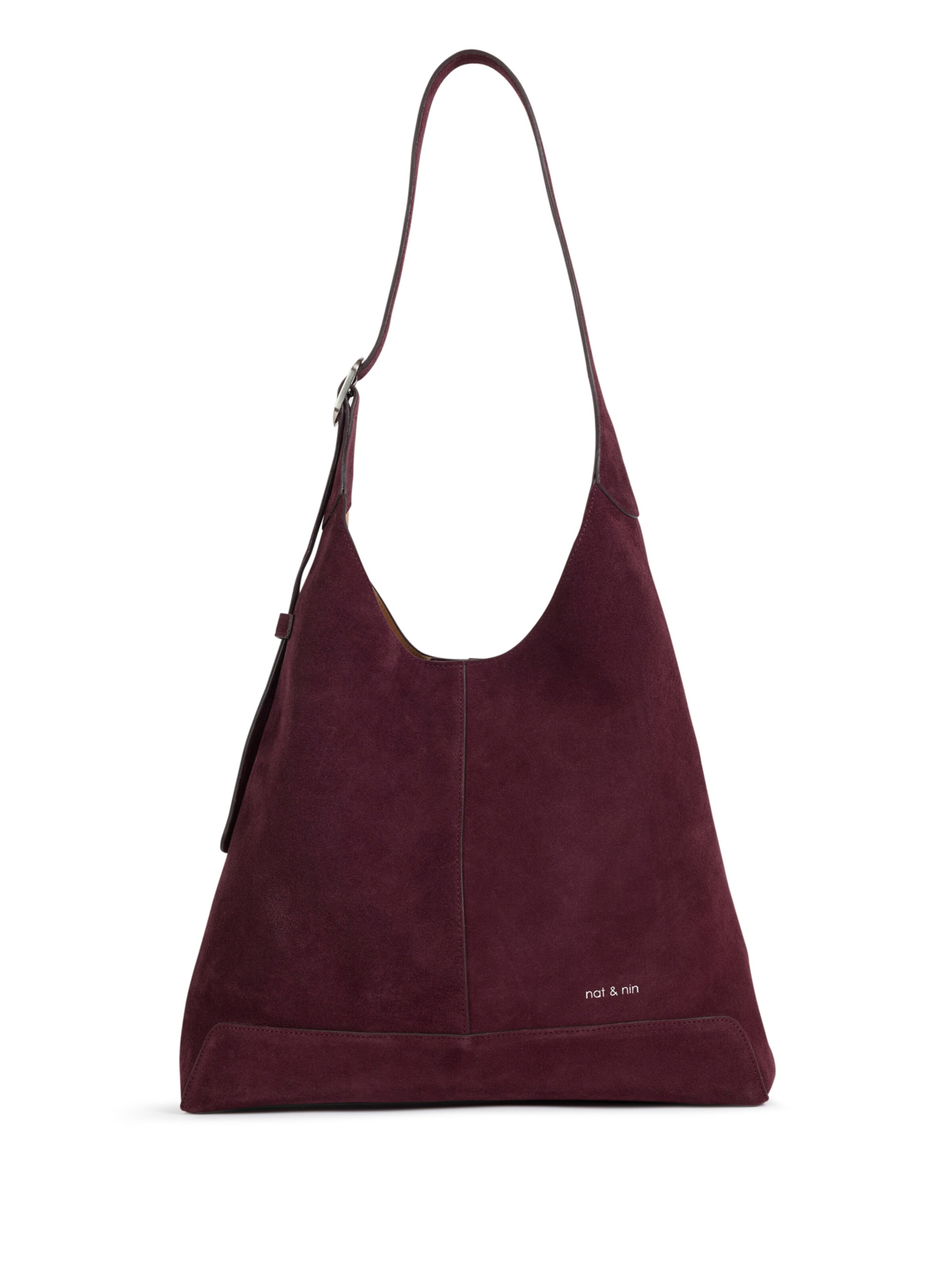 Nat&Nin Shopper 'Donna' i One Size i aubergine, Produktvisning
