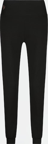 Urban Goddess Yoga & Activewear Workout Pants 'Ojas Yogabroek - Onyx Black' in Black: front