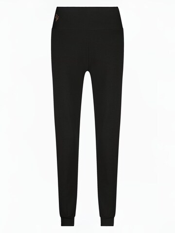Urban Goddess Yoga & Activewear Loose fit Workout Pants 'Ojas Yogabroek - Onyx Black' in Black: front