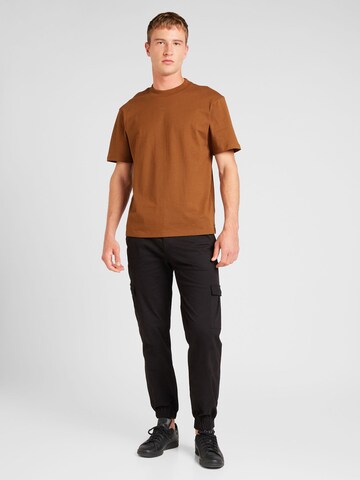 T-Shirt 'Dapolino' HUGO en marron