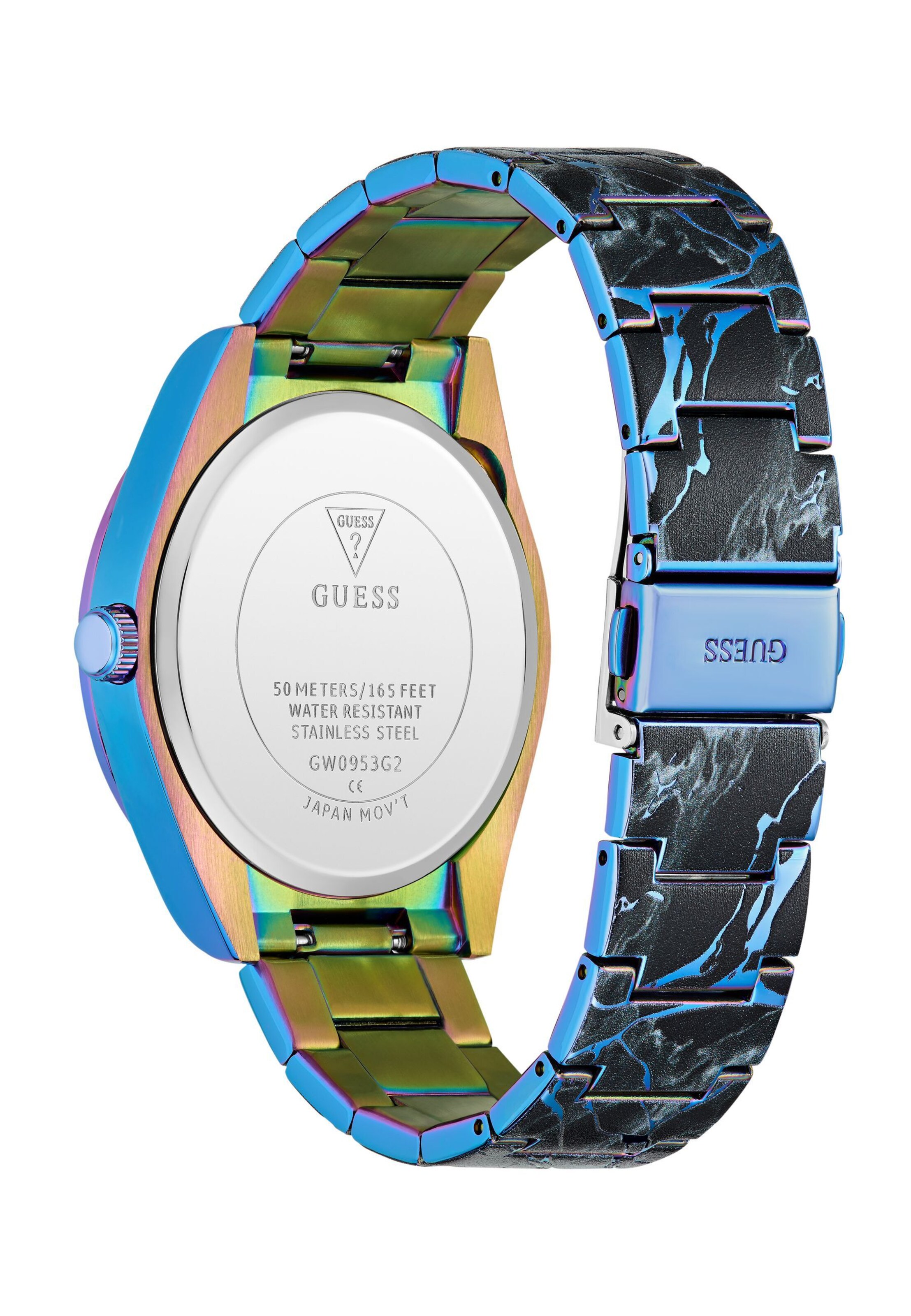 Montre à affichage analogique 'FLASH' GUESS en noir