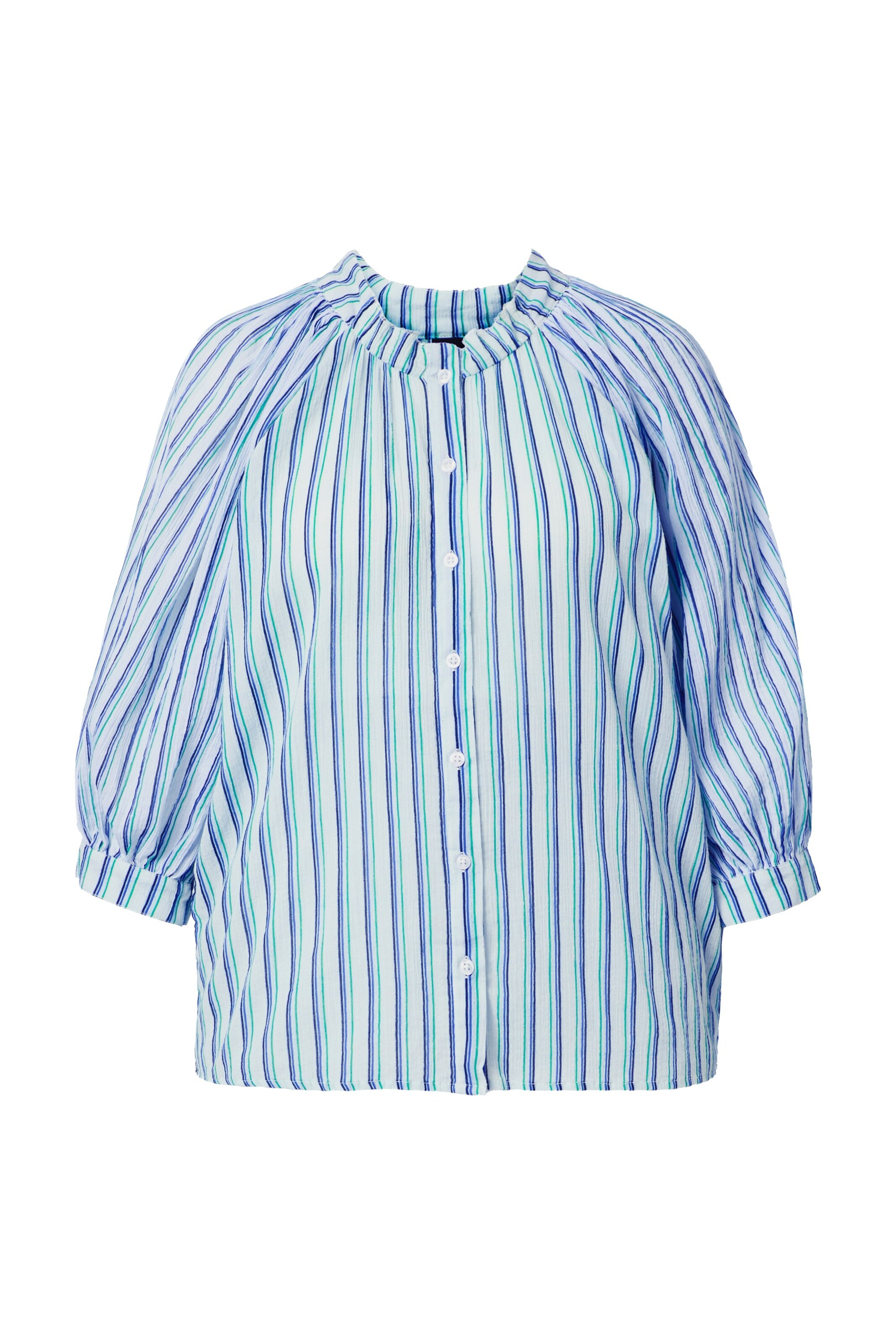 Ulla Popken Tunika in Blau: Vorderseite