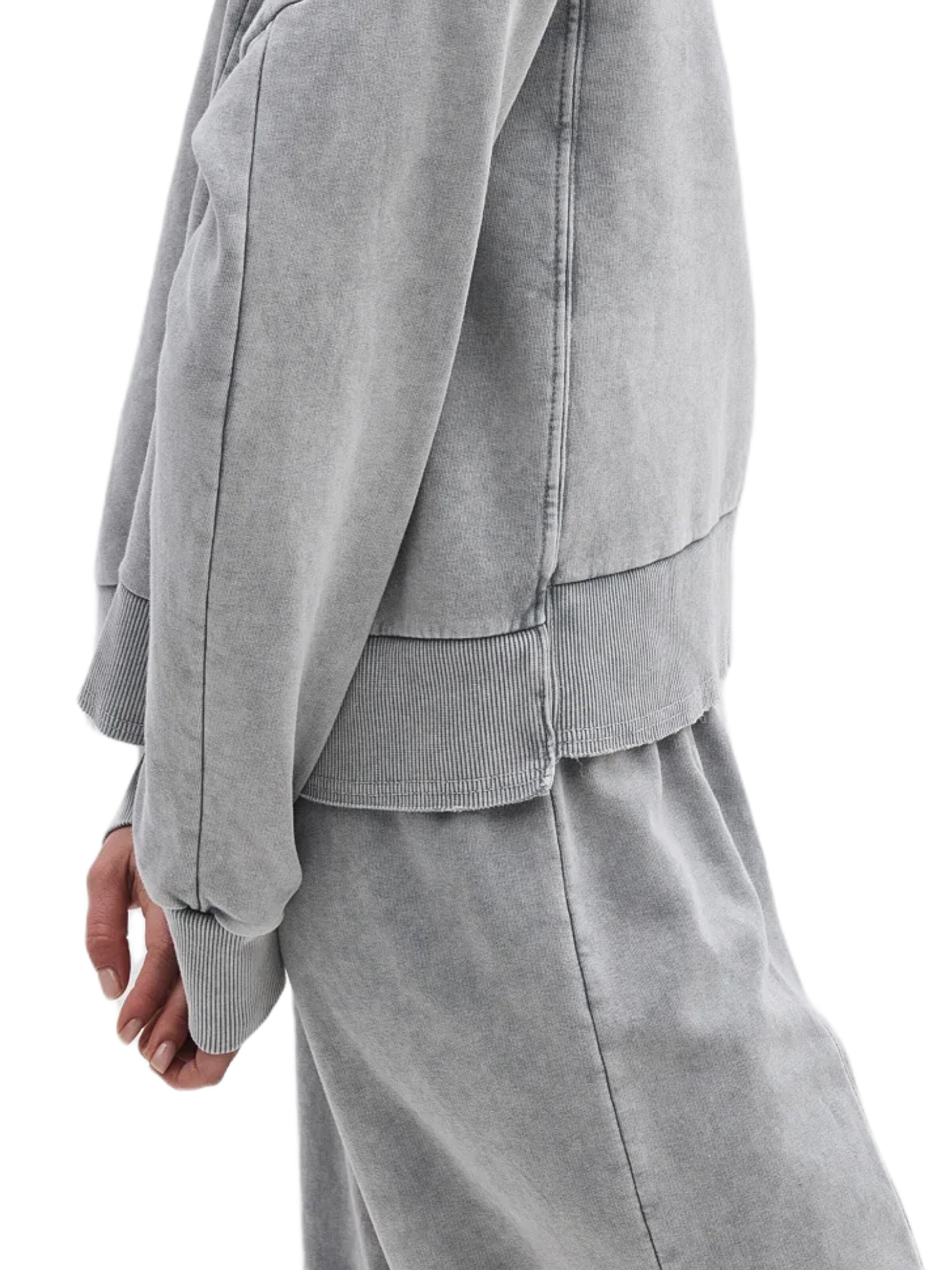 No Matter What Sweatshirt in Grijs