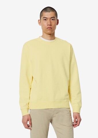 Marc O'Polo Sweatshirt in Geel: voorkant