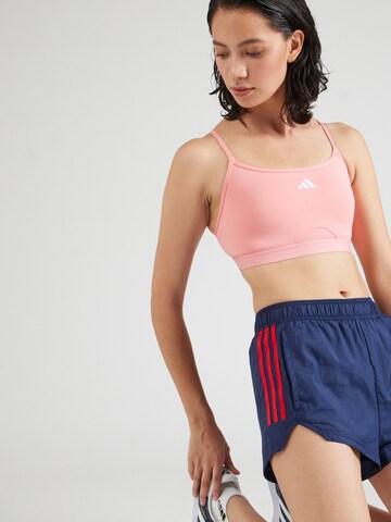 ADIDAS PERFORMANCE Bralette Sports bra 'Aeroreact' in Pink