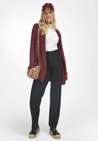 Anna Aura Knit Cardigan in Red