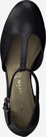 TAMARIS Γόβες slingback σε μαύρο