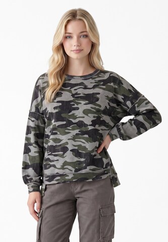 MYMO - Sudadera en verde: frente