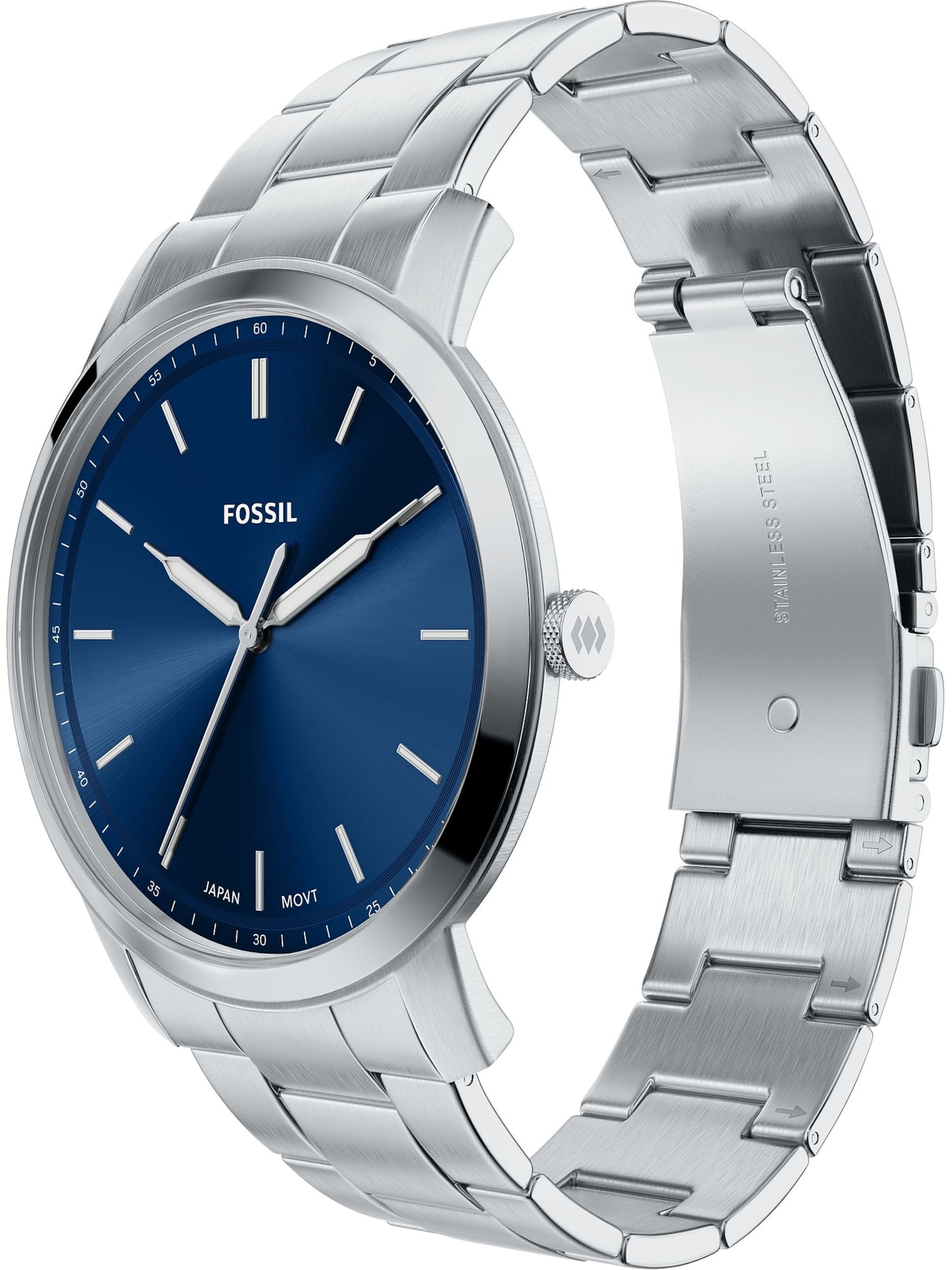 FOSSIL Аналоговые часы в Серебристый
