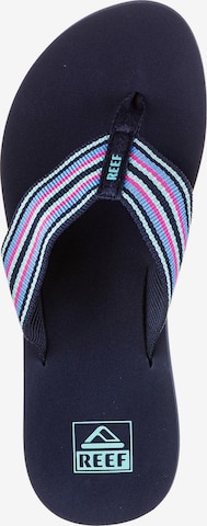 REEF T-Bar Sandals 'Spring Woven' in Blue