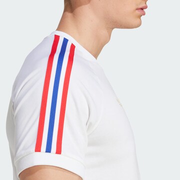 T-Shirt 'Olympique Lyon Anniversary' ADIDAS ORIGINALS en blanc