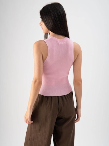 MND Knitted top 'Pinky Rose' in Pink