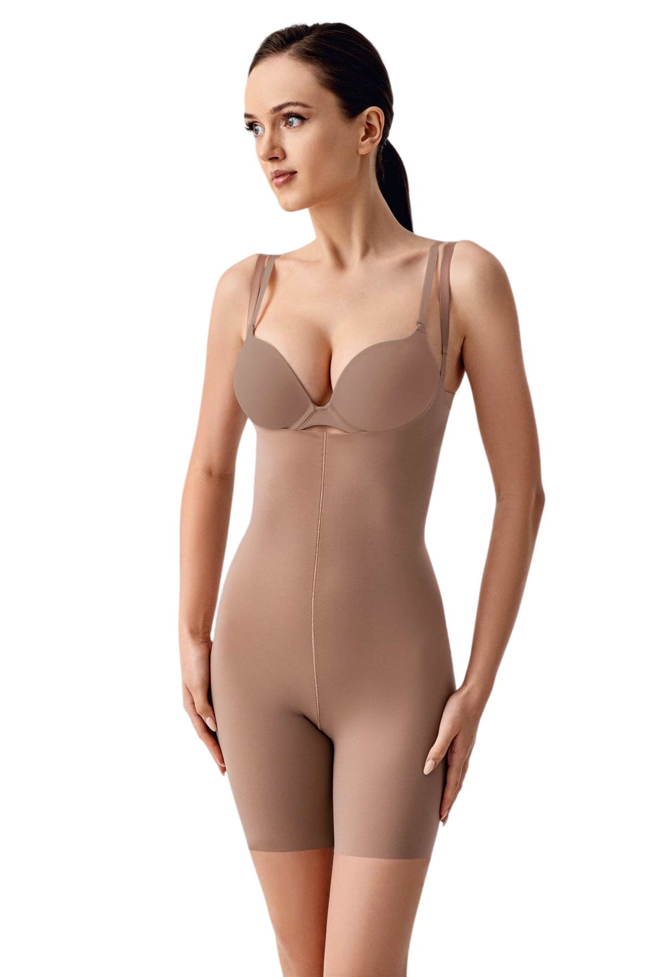 C&City Shapingbody in Beige: Vorderseite