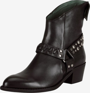 Boots FELMINI en noir : devant