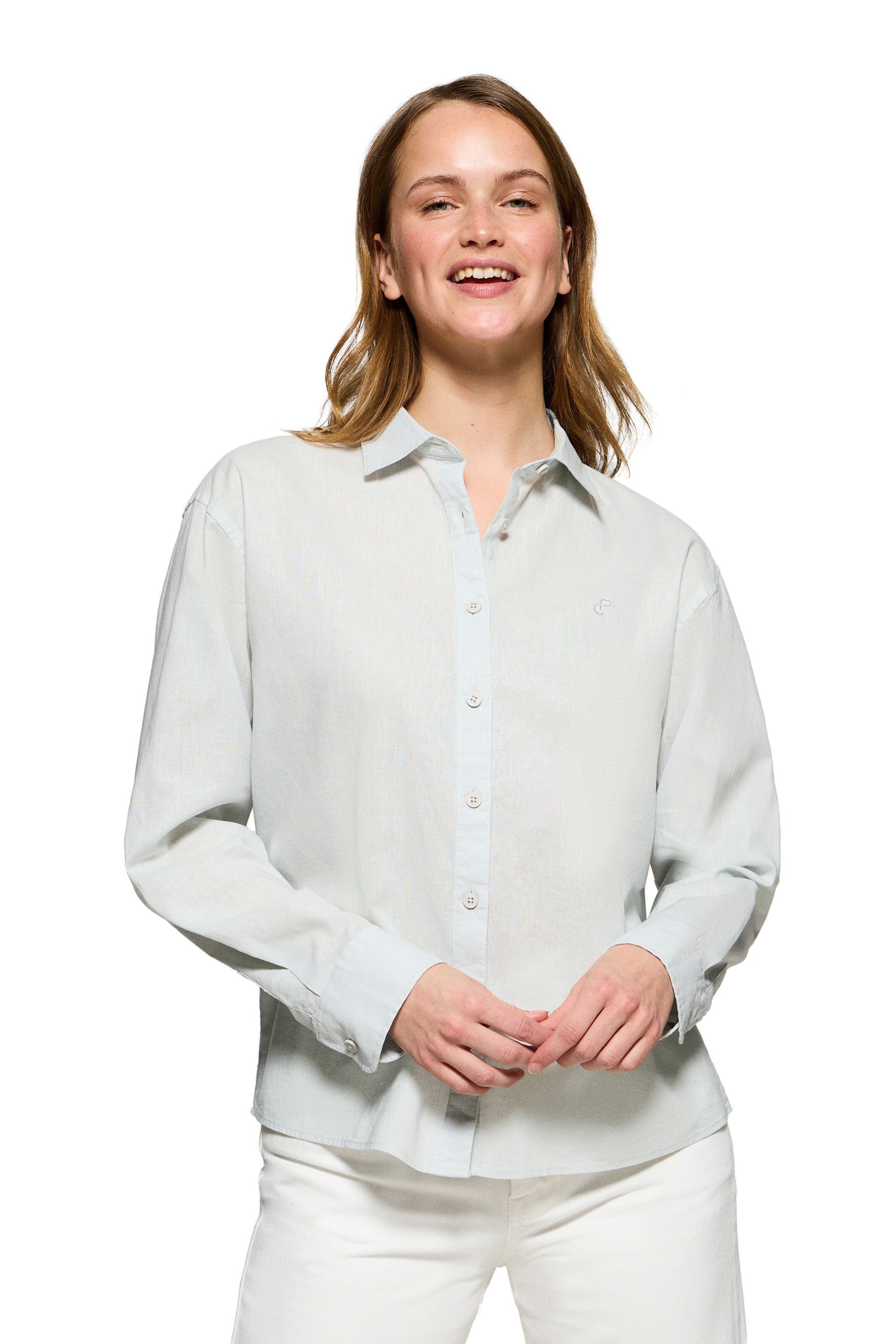 Polo Club Bluse in Grün: Vorderseite