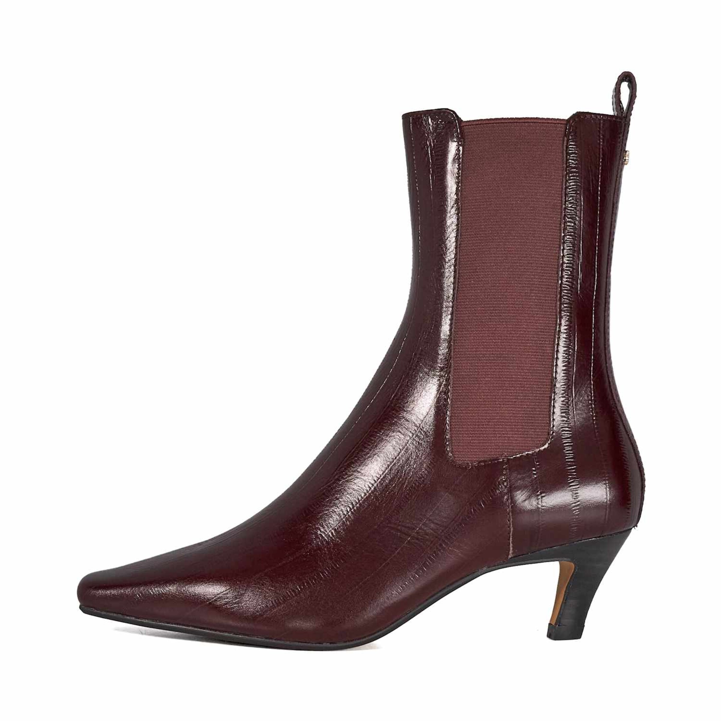 Dune LONDON Chelsea Boots 'Odele' in Rot