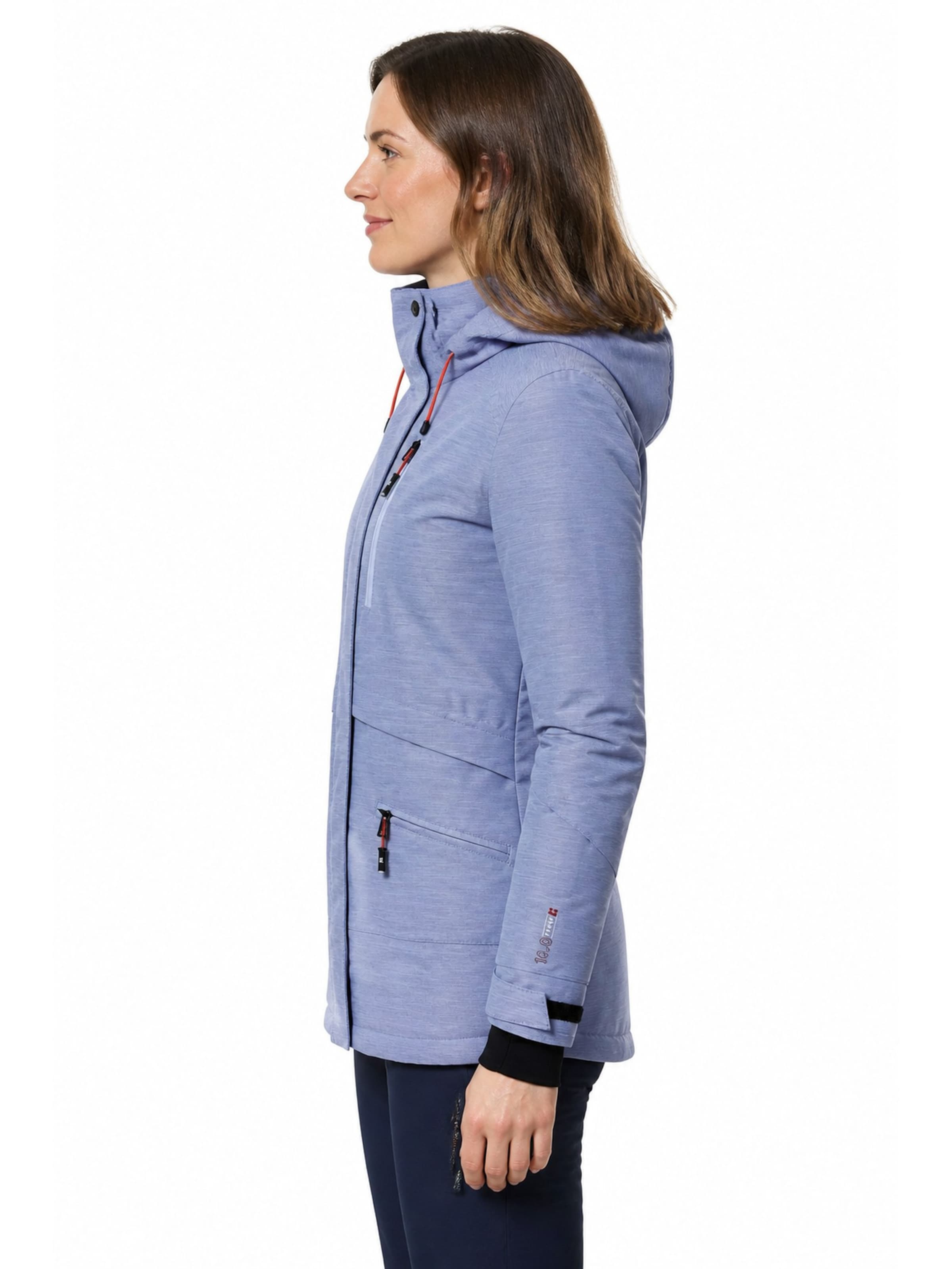 KILLTEC Winter jacket 'Skijacke KSW 110 WMN SKI JCKT Damen Winterjacke, Funktionsjacke' in Blue