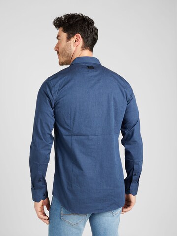 Coupe slim Chemise G-Star RAW en bleu