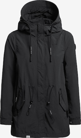 khujo Between-Season Jacket 'CAIMA2' in Black: front