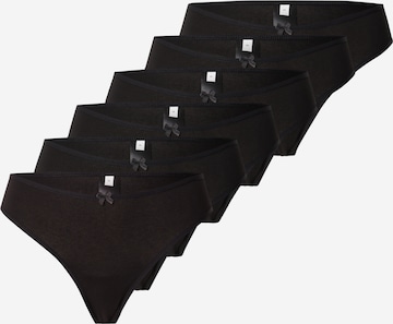 ABOUT YOU String 'Dylane' i svart: framsida