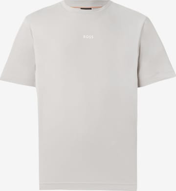 Maglietta 'Chup' di BOSS in grigio: frontale
