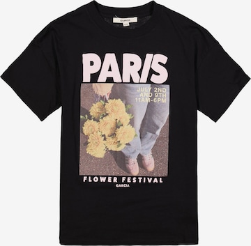 GARCIA Koszulka w kolorze czarny: przód