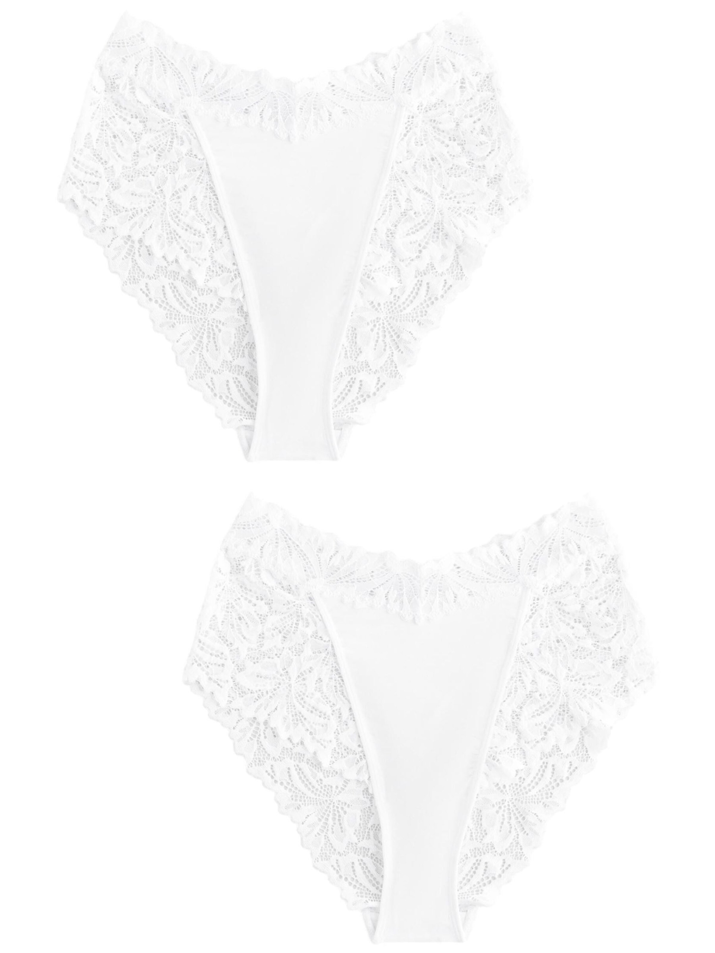 Slip di Next in bianco: frontale