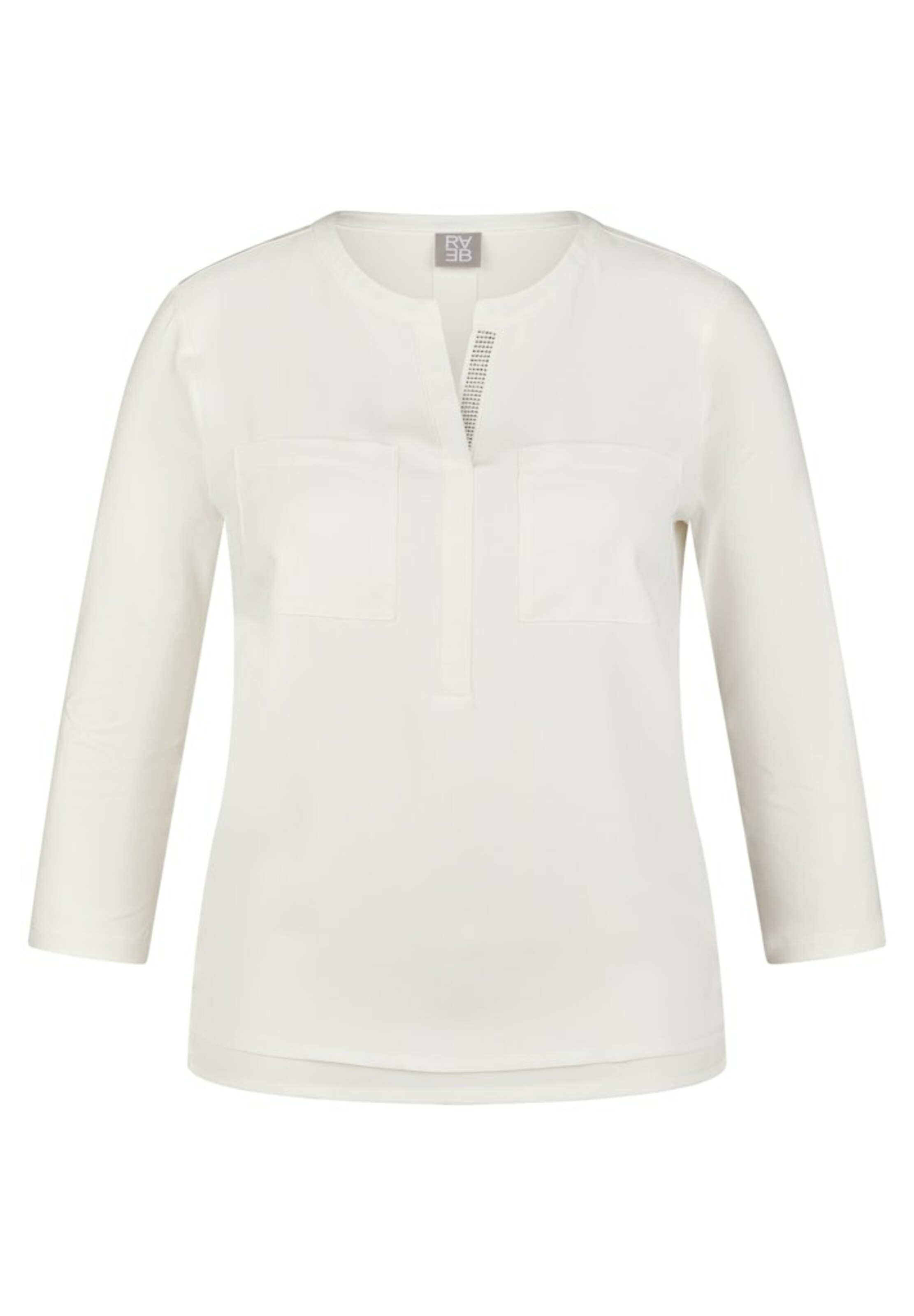 Rabe Blouse in Wit: voorkant