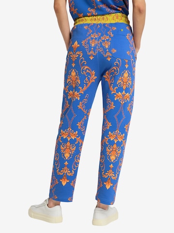 Carlo Colucci Regular Broek 'Cisera' in Blauw