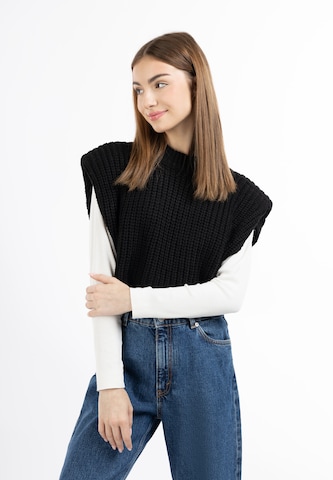 Pull-over MYMO en noir : devant