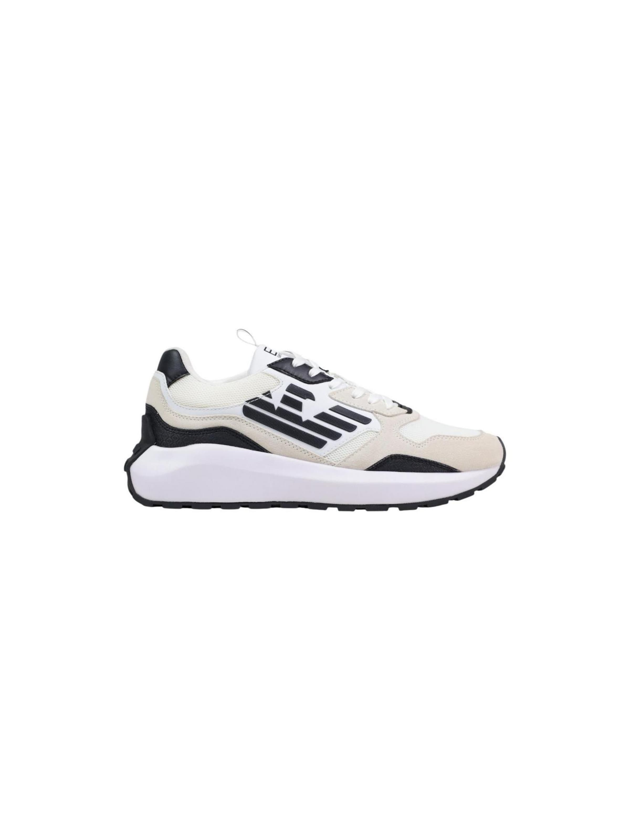 Sneaker bassa '7X000657 AF23110' di EA7 Emporio Armani in bianco: frontale