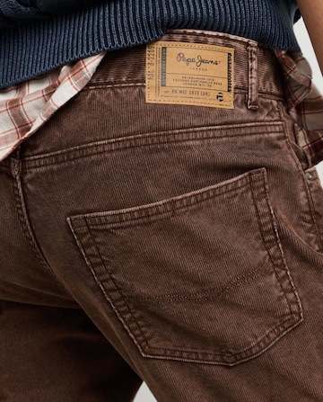Regular Pantalon Pepe Jeans en marron