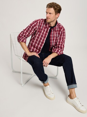 CROSS JEANS Regular Fit Hemd in Rot