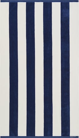 Serviette de plage GANT en bleu : devant