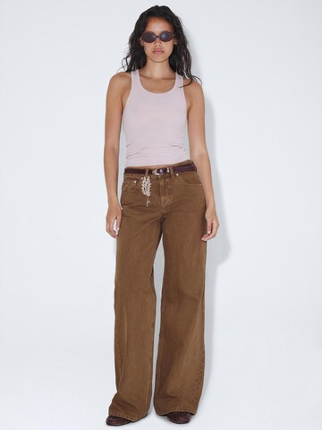 Dr. Denim Regular Jeans 'Rhue Wide' in Brown