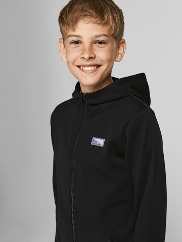 Jack & Jones Junior Sweatjakke i sort