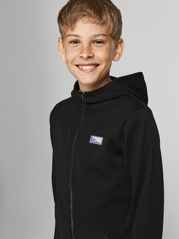 Jack & Jones Junior Sweatjakke i sort