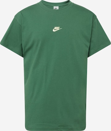 Nike Sportswear Тениска 'CLUB' в зелено: отпред