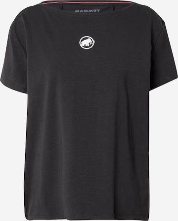 MAMMUT Λειτουργικό μπλουζάκι 'Seon' σε μαύρο: μπροστά