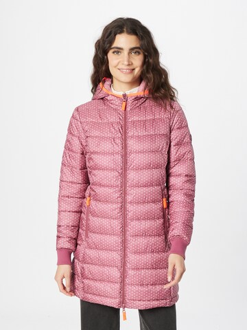 Blutsgeschwister Between-seasons coat in Pink: front