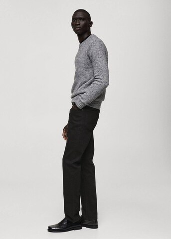 MANGO MAN Slimfit Jeans 'Patrick' in Schwarz