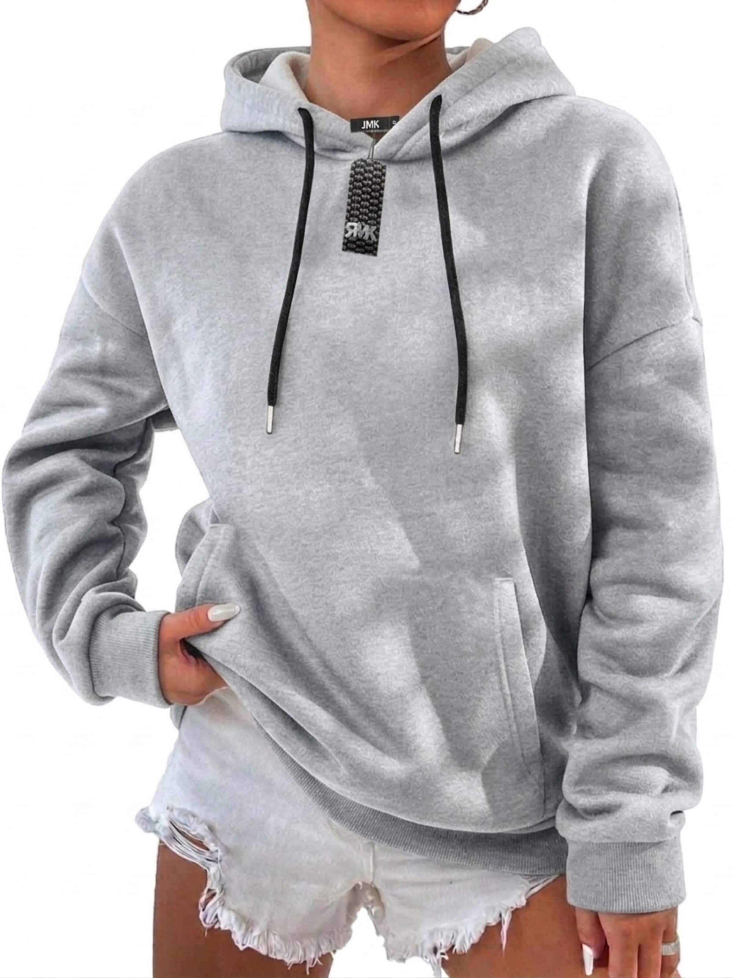 RMK Sweatshirt 'Ananas' in Grey: front
