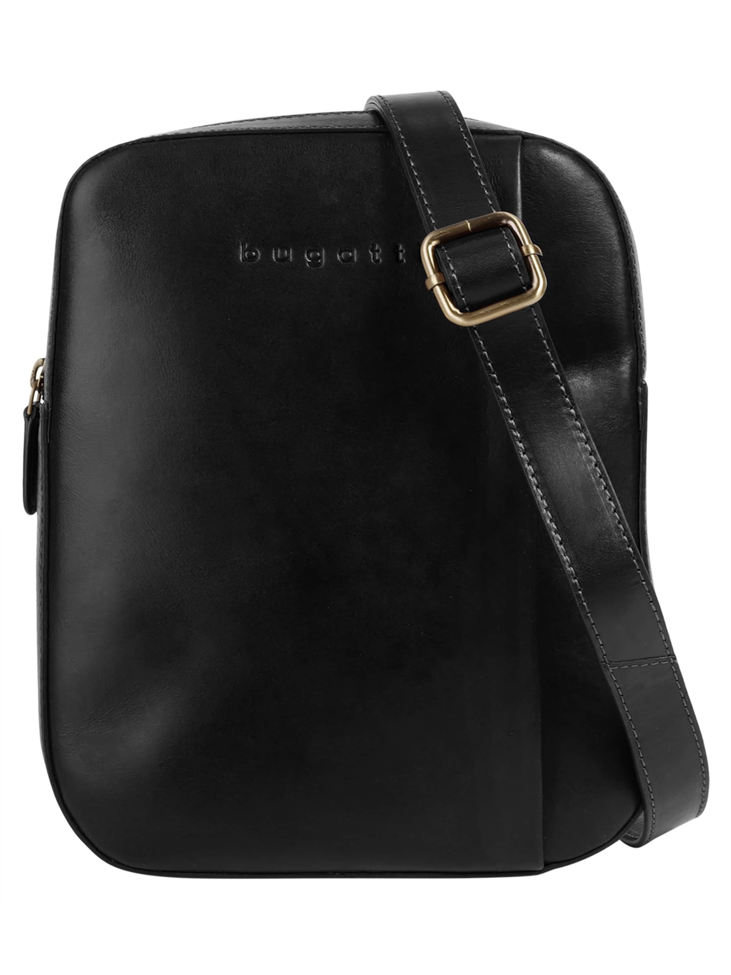 Sac à bandoulière 'REMO' bugatti en noir : devant